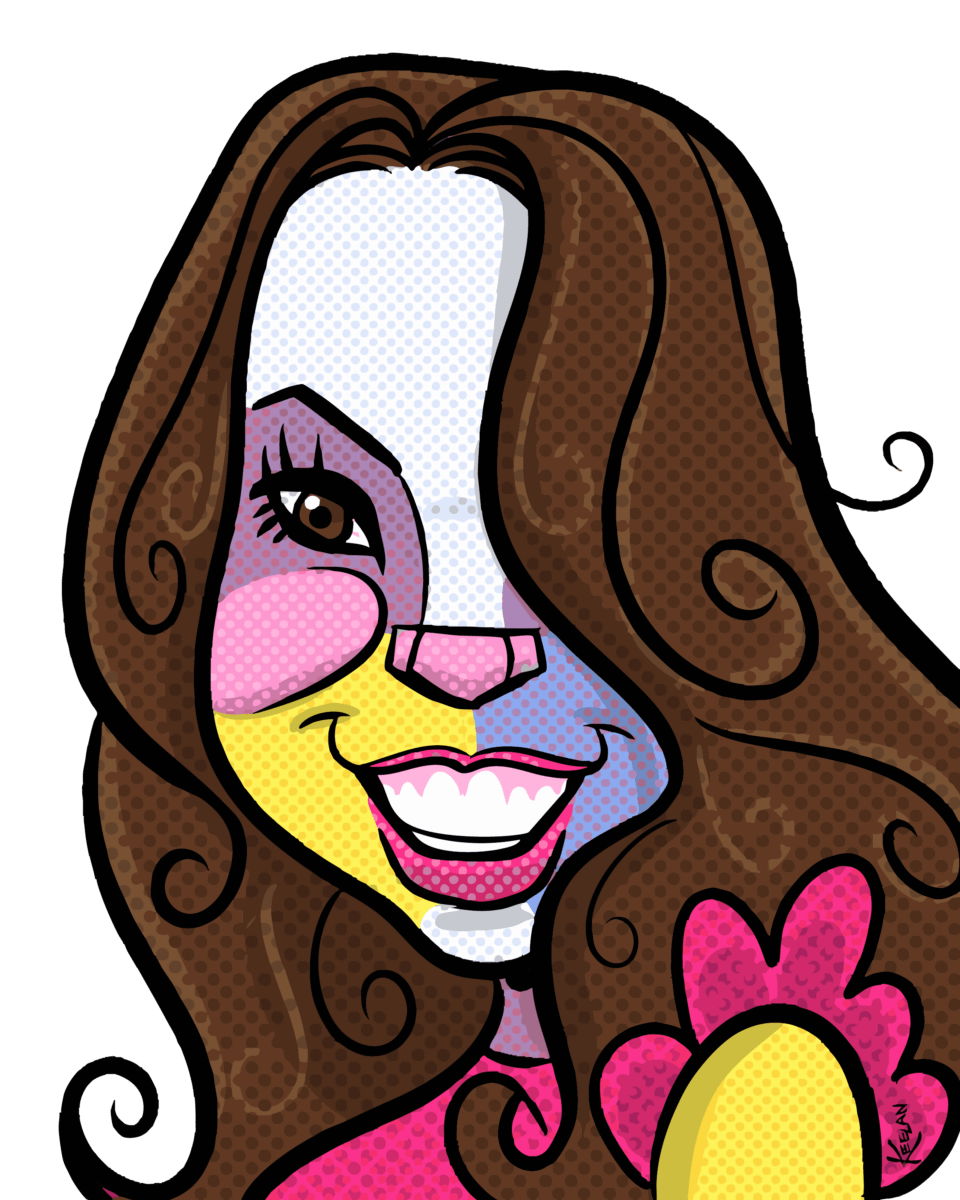Anna's Caricature in color