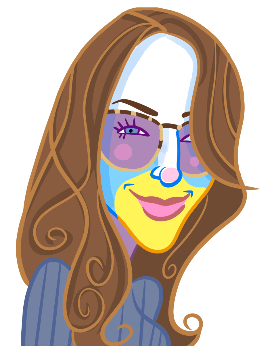 Katie's Caricature in color