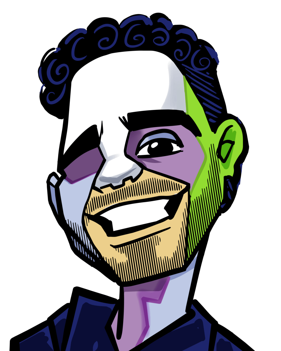 Jose's Caricature in color