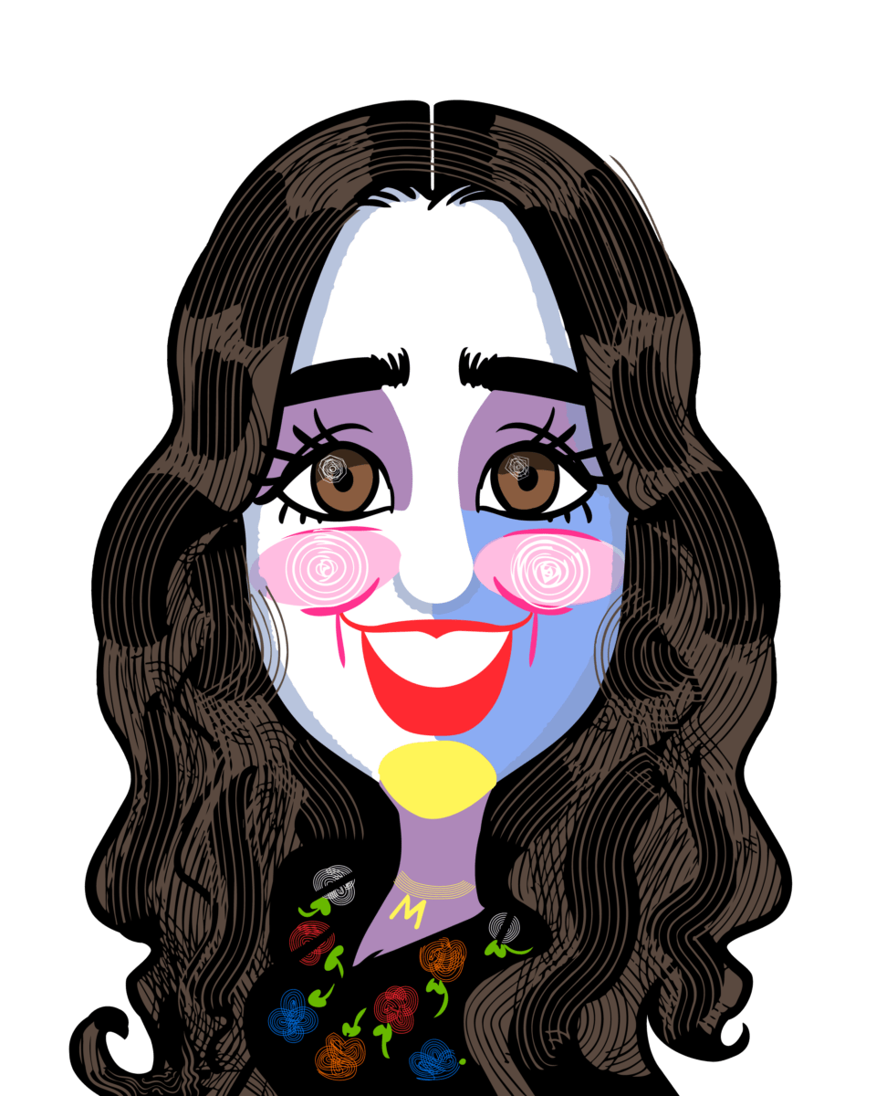 Maria's Caricature in color
